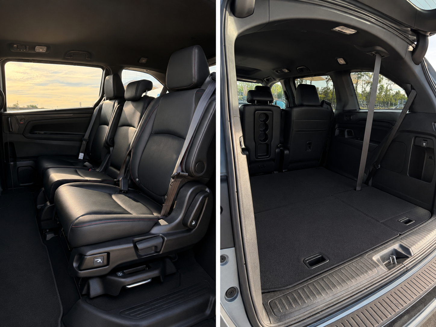 Rear cabin and cargo area